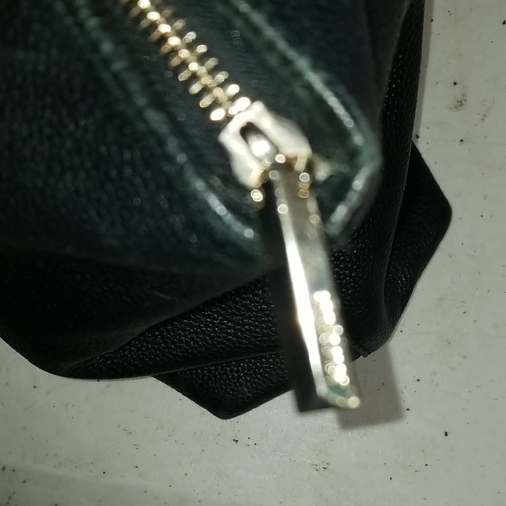 Kate Spade Midnight Black Pebbled Tote - Picture 14 of 15